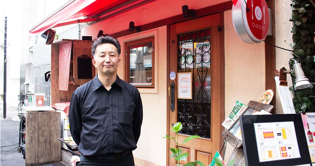 エアリフレッシュ導入企業ご紹介:グリル&イタリアン oasis